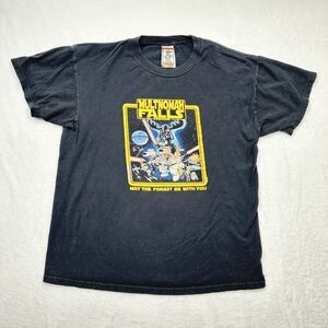 Duck Co Shirt Medium Multnomah Falls Oregon Travel Movie Parody May the‎ Forest